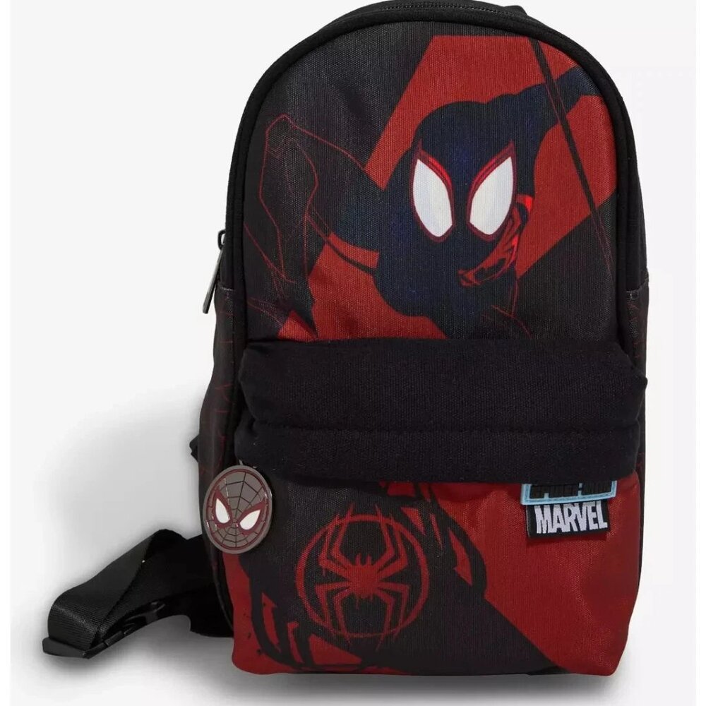 Marvel - Spider-Man: Across The Spider-Verse Miles Morales Sling Bag - NEW